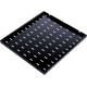 Полка стационарная ЦМО СВ-39-9005 1U нагр.:45кг. 19" 390мм черный (упак.:1шт)