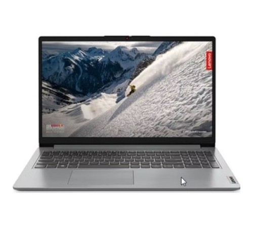 Ноутбук 15.6" FHD LENOVO IdeaPad 1 grey (Core i5 1235U/8Gb/256Gb SSD/VGA int/noOS) (82QD00ASRK)