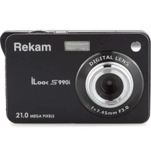 Rekam iLook S990i черный 21Mpix 2.7" 720p SDHC/MMC CMOS IS el/Li-Ion
