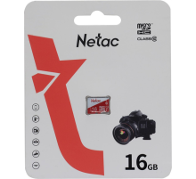 Флеш карта microSDHC 16Gb Netac (NT02P500ECO-016G-S)