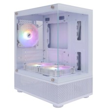 Корпус 1STPLAYER MIKU Mi2-A White / mATX / 3x120mm LED fans / Mi2-A-WH-2F1R-W-1F1-W