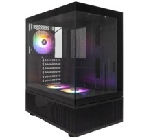 Корпус 1STPLAYER MIKU Mi7-A Black / ATX / 3x120mm LED fans / Mi7-A-BK-2F1R-1F1