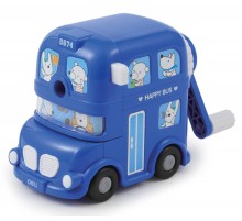 Точилка для карандашей механическая Deli BUS E0674 1 отверстие пластик ассорти коробка