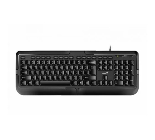 Клавиатура Genius Smart KB-118, {Черный, проводная, USB, 104 клавиши, регулировка наклона} [31310051402]