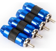 Коннектор Kicx RCA-4BL (упак.:4шт)
