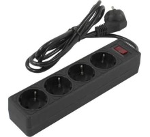 5bites Сетевой фильтр GARDA SP4B-518 4S / 3*0.75MM2 / 1.8M / BLACK