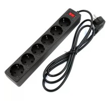 5bites Сетевой фильтр GARDA SP6B-518 6S / 3*0.75MM2 / 1.8M / BLACK