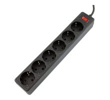 5bites Сетевой фильтр GARDA SP6B-550 6S / 3*0.75MM2 / 5M / BLACK