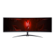 Монитор 44,5'' ACER Nitro XZ452CUVbemiiphuzx,ZeroFrame,Curved 1500R Black,32:9,VA,5120x1440,1/4ms,450cd,165Hz,2xHDMI(2.1)+1xDP(1.4)+1xType-C(PD90W)+Audio out+USB3.2(2Up 3Down)+RJ45,Speakers 3Wx2 (UM.MX2EE.V01)