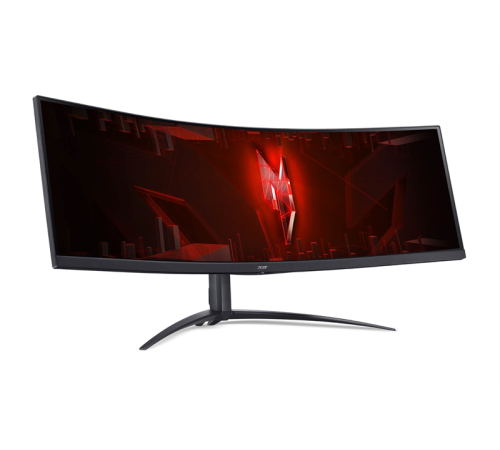 Монитор 44,5'' ACER Nitro XZ452CUVbemiiphuzx,ZeroFrame,Curved 1500R Black,32:9,VA,5120x1440,1/4ms,450cd,165Hz,2xHDMI(2.1)+1xDP(1.4)+1xType-C(PD90W)+Audio out+USB3.2(2Up 3Down)+RJ45,Speakers 3Wx2 (UM.MX2EE.V01)
