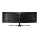 Монитор 44,5'' ACER Nitro XZ452CUVbemiiphuzx,ZeroFrame,Curved 1500R Black,32:9,VA,5120x1440,1/4ms,450cd,165Hz,2xHDMI(2.1)+1xDP(1.4)+1xType-C(PD90W)+Audio out+USB3.2(2Up 3Down)+RJ45,Speakers 3Wx2 (UM.MX2EE.V01)