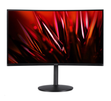Монитор 34'' ACER Nitro XZ340CUHbiiphx, ZeroFrame, Curved 1500R Black, 21:9, VA, 3440x1440, 1 / 5ms, 250cd, 100Hz, 2xHDMI(2.0) + 2xDP(1.4) + Audio out ,  sync: FreeSync, hdr: HDR 10, H.Adj. 100 (UM.CX0EE.H01)