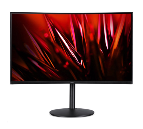 Монитор 34'' ACER Nitro XZ340CUHbiiphx, ZeroFrame, Curved 1500R Black, 21:9, VA, 3440x1440, 1 / 5ms, 250cd, 100Hz, 2xHDMI(2.0) + 2xDP(1.4) + Audio out ,  sync: FreeSync, hdr: HDR 10, H.Adj. 100 (UM.CX0EE.H01)