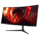 Монитор 34'' ACER Nitro XZ342CUV3bmiiphx,ZeroFrame,Curved 1500R Black,21:9,VA,3440x1440,1ms,400cd,180Hz,2xHDMI(2.0)+1xDP(1.4)+SPK+Audio out,Speakers 2Wx2,sync: FreeSync Premium,hdr: HDR 400,H.Adj.100 (UM.CX2EE.305)