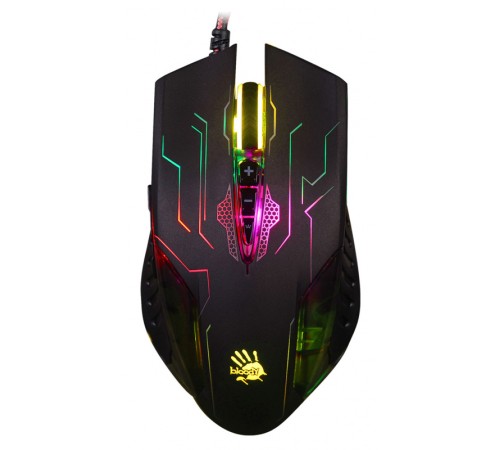 Мышь A4Tech Bloody Q51 черный/рисунок оптическая (3200dpi) USB3.0 (8but) Мышь A4Tech Bloody Q51 черный/рисунок оптическая (3200dpi) USB3.0 (8but)