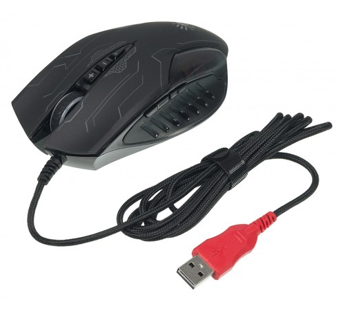 Мышь A4Tech Bloody Q51 черный/рисунок оптическая (3200dpi) USB3.0 (8but) Мышь A4Tech Bloody Q51 черный/рисунок оптическая (3200dpi) USB3.0 (8but)