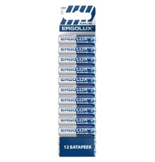 Ergolux Alkaline  BP12 LR03  (ПРОМО, LR03 BP12, мизинчиковая батарейка ААА 1.5В) (12шт. в уп-ке)