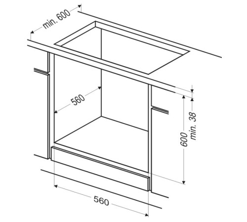 Встраиваемые электрические духовки HANSA Hansa Quadrum BOEW64111