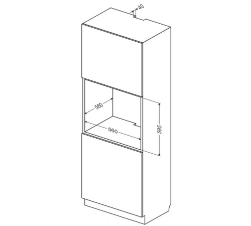 Встраиваемые электрические духовки HANSA Hansa Quadrum BOEW64111