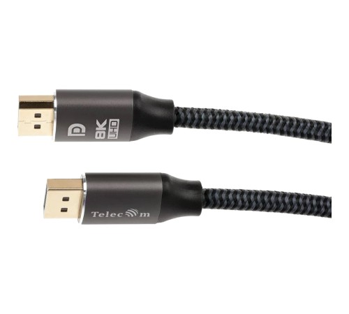Кабель соединительный DP-DP 1.4V 8K@60Hz 1м, Telecom Pro <TCG750-1M> VCOM Кабель Telecom DisplayPort (m)/DisplayPort (m) - 1 м (TCG750-1M) Кабель соединительный DP-DP 1.4V 8K@60Hz 1м, Telecom Pro <TCG750-1M> VCOM Кабель Telecom DisplayPort (m)/DisplayPort (m) - 1 м (TCG750-1M)