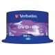 Диск DVD+R Verbatim 4.7Gb 16x Cake Box (50шт) (43550)