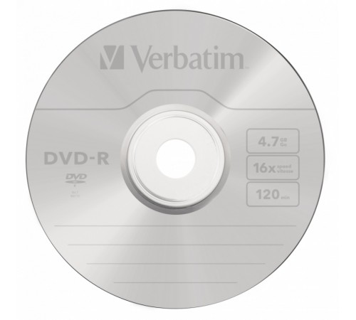 Диск DVD-R Verbatim 4.7Gb 16x Cake Box (10шт) (43523) Диск DVD-R Verbatim 4.7Gb 16x Cake Box (10шт) (43523)