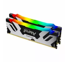 Оперативная память Kingston DDR5 96GB 6000MT/s DDR5 CL32 DIMM (Kit of 2) FURY Renegade RGB XMP (KF560C32RSAK2-96)