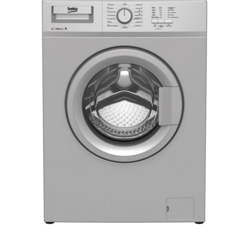Стиральная машина Beko WRE65P1BSS класс: A загр.фронтальная макс.:6кг серебристый Стиральная машина Beko WRE65P1BSS класс: A загр.фронтальная макс.:6кг серебристый