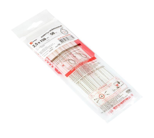 EKF plc-fl-ctsw-2.5x150 Хомут P6.6 стандартный (б), 2.5x150 (100шт) FlexLock PROxima