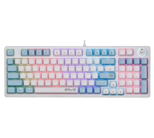 Клавиатура MECHANICAL HAWK GK-418 RU RGB 45421 DEFENDER Клавиатура MECHANICAL HAWK GK-418 RU RGB 45421 DEFENDER