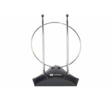 Антенна телевизионная Harper ADVB-2010 7дБ пассивная черный каб.:1.35м