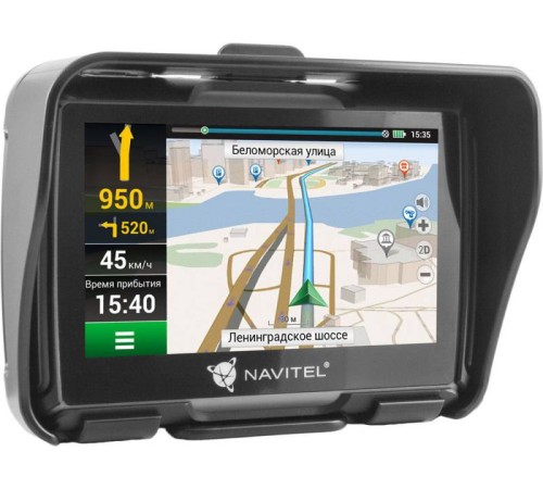 Навигатор Автомобильный GPS Navitel G550 Moto 4.3" 480x272 8Gb microSD черный Navitel