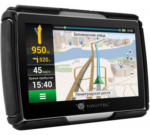 Навигатор Автомобильный GPS Navitel G550 Moto 4.3" 480x272 8Gb microSD черный Navitel