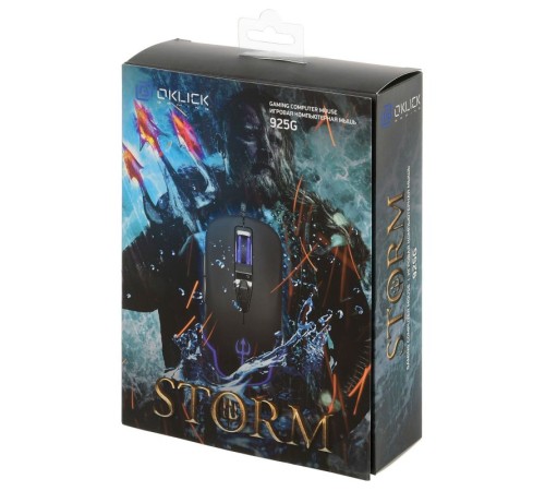 Мышь Оклик 925G STORM черный оптическая (3200dpi) USB (6but) Мышь Оклик 925G STORM черный оптическая (3200dpi) USB (6but)