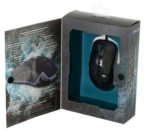 Мышь Оклик 925G STORM черный оптическая (3200dpi) USB (6but) Мышь Оклик 925G STORM черный оптическая (3200dpi) USB (6but)