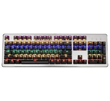 Клавиатура Оклик 970G Dark Knight механическая черный/серебристый USB for gamer LED