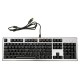Клавиатура Оклик 970G Dark Knight механическая черный/серебристый USB for gamer LED