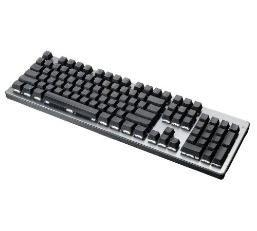 Клавиатура Оклик 970G Dark Knight механическая черный/серебристый USB for gamer LED