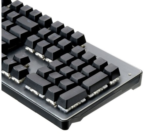 Клавиатура Оклик 970G Dark Knight механическая черный/серебристый USB for gamer LED