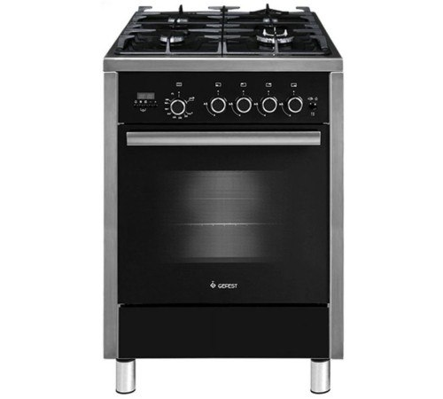 Плита Газовая Gefest ПГ 6700-04 черный реш.чугун Плита Газовая Gefest ПГ 6700-04 черный реш.чугун