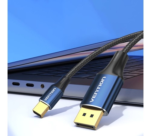 Кабель Vention DisplayPort v1.4 20M/Mini DP M - 1.5м Vention HCFLG Кабель Vention DisplayPort v1.4 20M/Mini DP M - 1.5м Vention HCFLG