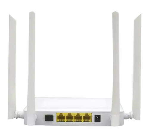 Абонентский терминал ONU GPON, 4 порта 10/100/1000Base-T, WiFi 2.4/5, С+ Абонентский терминал ONU GPON, 4 порта 10/100/1000Base-T, WiFi 2.4/5, С+