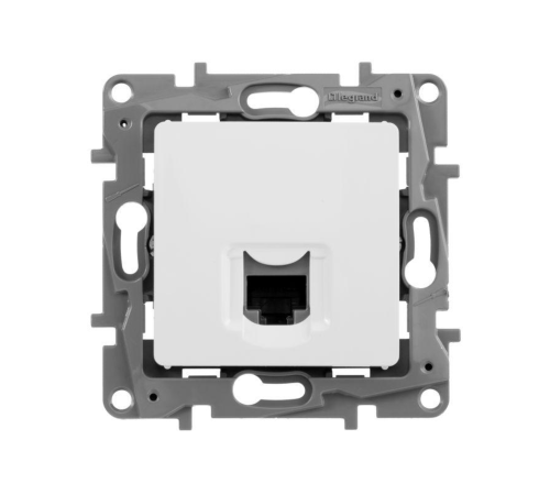 ETIKA Розетка RJ45 кат.5 UTP, бел. Legrand 672241 ETIKA Розетка RJ45 кат.5 UTP, бел. Legrand 672241
