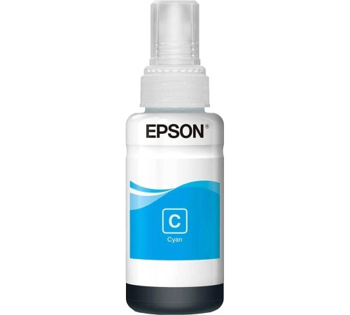 Чернила Epson L100 Cyan ink bottle 70ml (C13T66424A)