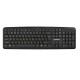 Exegate EX263906RUS Клавиатура Exegate LY-331L, <USB, шнур 2м, черная, 104кл, Enter большой>, Color box