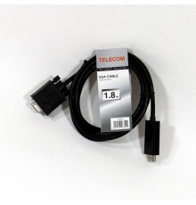 Telecom Кабель-переходник (TA670-1.8M) HDMI --> VGA_M/M 1,8м [6926123463512]