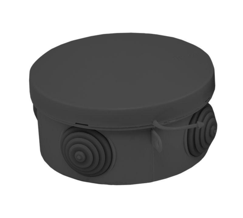 Коробка распаячная КМР-040-039 с крышкой 85х40 4 мембранных ввода IP54 черн. EKF plc-kmr-040-039-b Коробка распаячная КМР-040-039 с крышкой 85х40 4 мембранных ввода IP54 черн. EKF plc-kmr-040-039-b