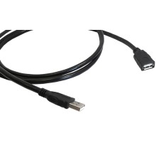Активный удлинительный кабель USB, 7,6 м Kramer USB 2.0 Type-AM - USB 2.0 Type-AF 7.6м (CA-UAM/UAF-25)