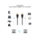 Кабель HDMI-19M --- HDMI-19M ver 2.0 4K*60Hz, 2m 2F Telecom Pro <TCG220F-2M> VCOM HDMI (m) - HDMI (m) 2м (TCG220F-2M)