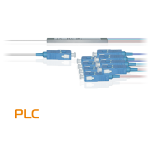 Делитель оптический планарный PLC-M-1x8, бескорпусный, разъемы SC/UPC